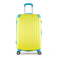 Color Blocking Youth Travel Trolley Suitcase Colorful ABS Luggage